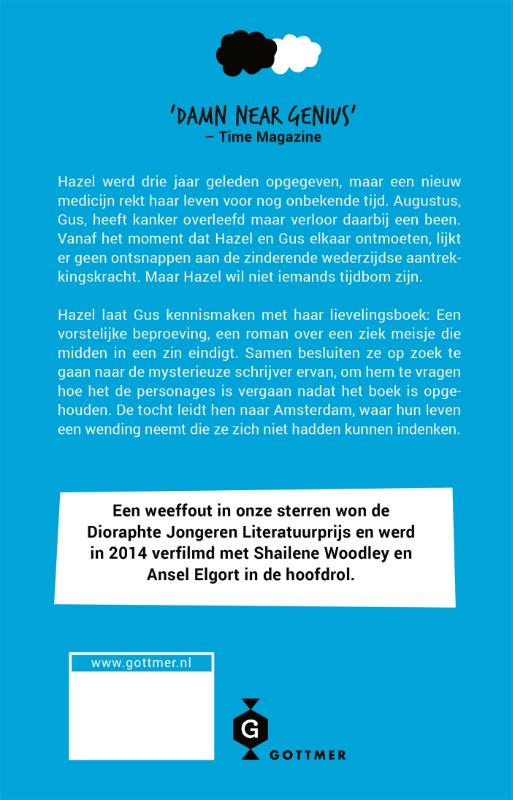 Een weeffout in onze sterren achterkant