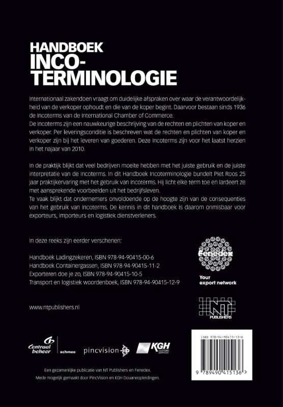 Handboek incoterminologie achterkant