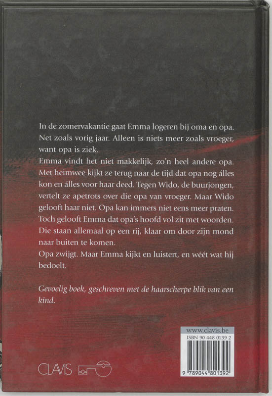 Opa Zwijgt achterkant