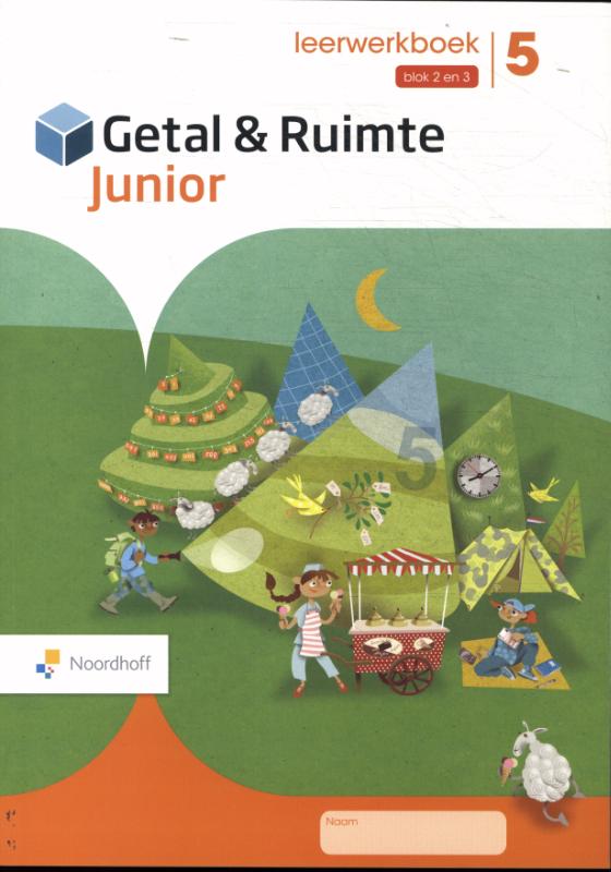 Getal & Ruimte Junior groep 5 blok 2 en 3 leerwerkboek