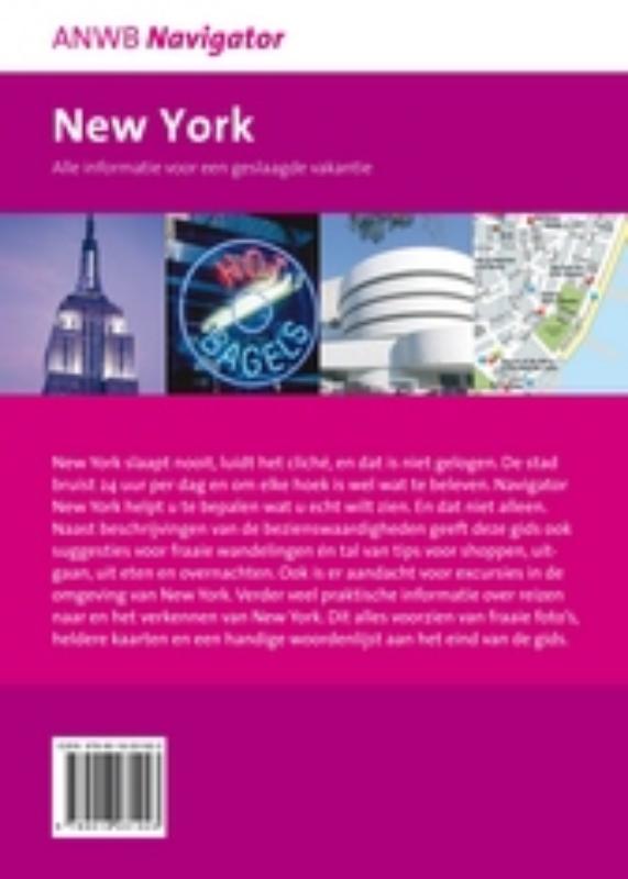 New York / ANWB navigator achterkant