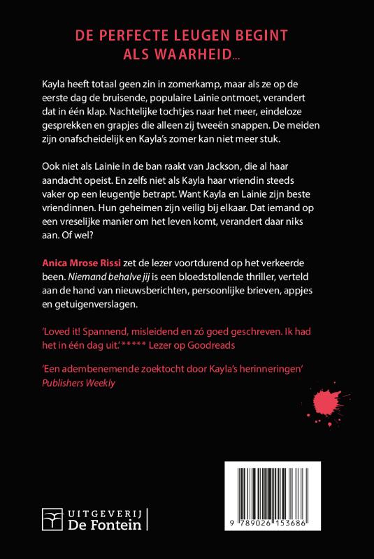 Niemand behalve jij / Politie niet betreden achterkant