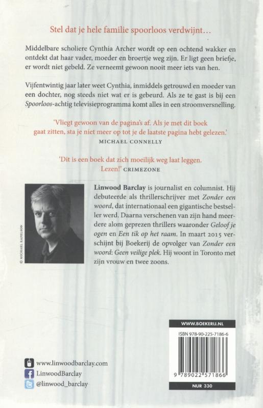 Zonder een woord achterkant