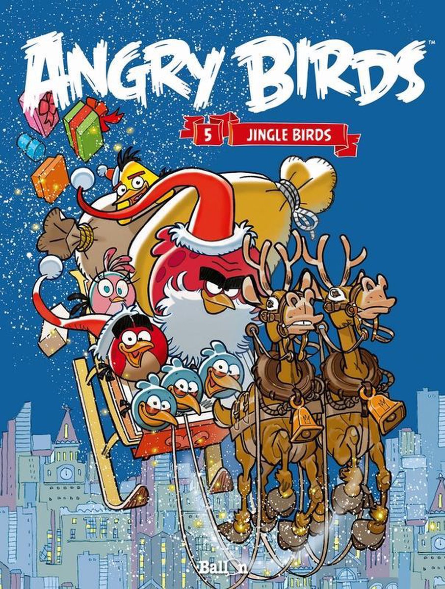 Angry birds 05. op zoek naar de kerstman