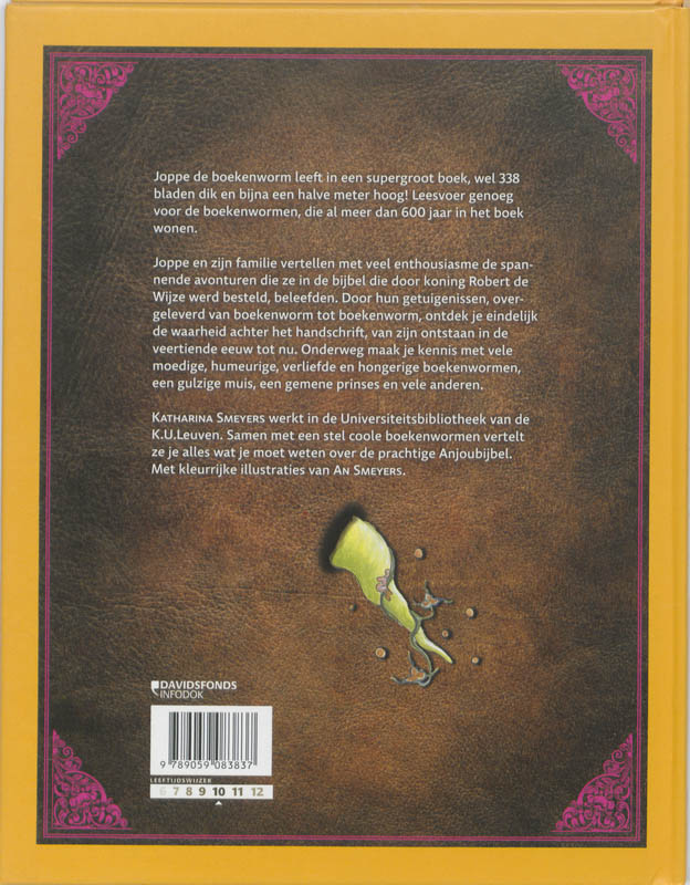 Joppe de boekenworm achterkant