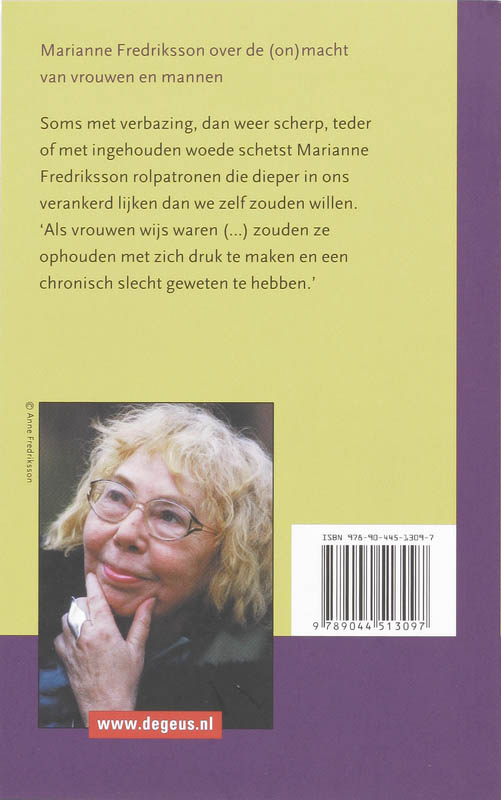 Als vrouwen wijs waren achterkant