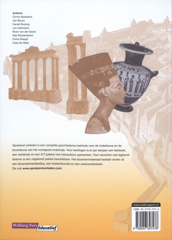 Sprekend verleden Vwo 1 Onderbouw Werkboek achterkant