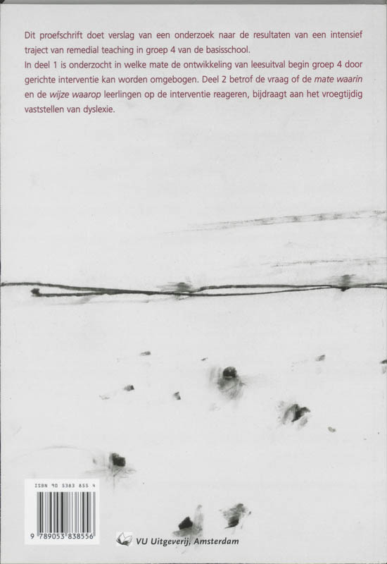 Lezen gaat voor achterkant