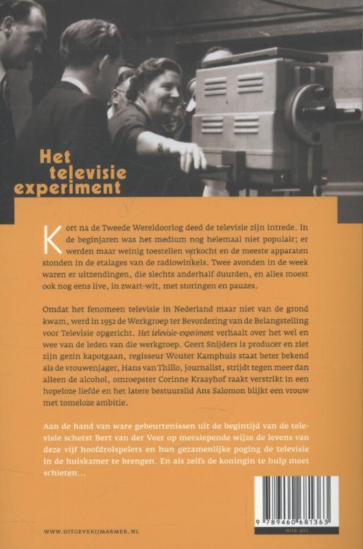 Het televisie experiment achterkant