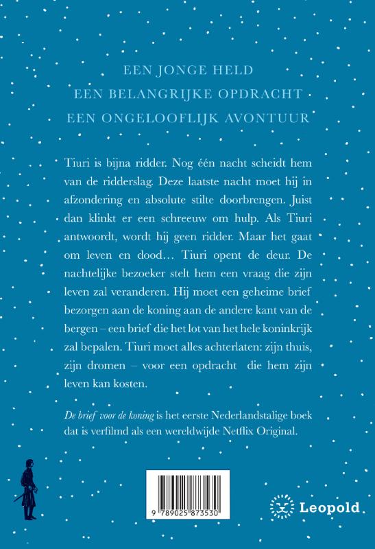 De brief voor de koning achterkant