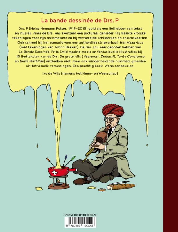 La bande dessinée de Drs P. achterkant