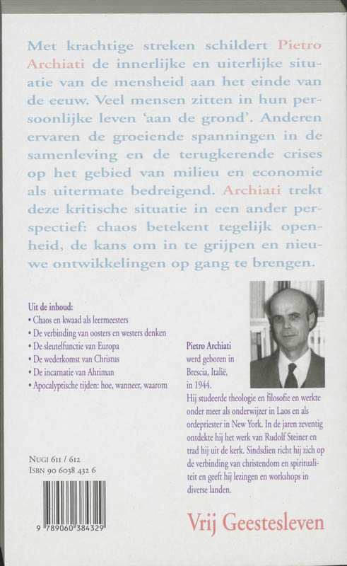 CHAOS EN HOOP achterkant