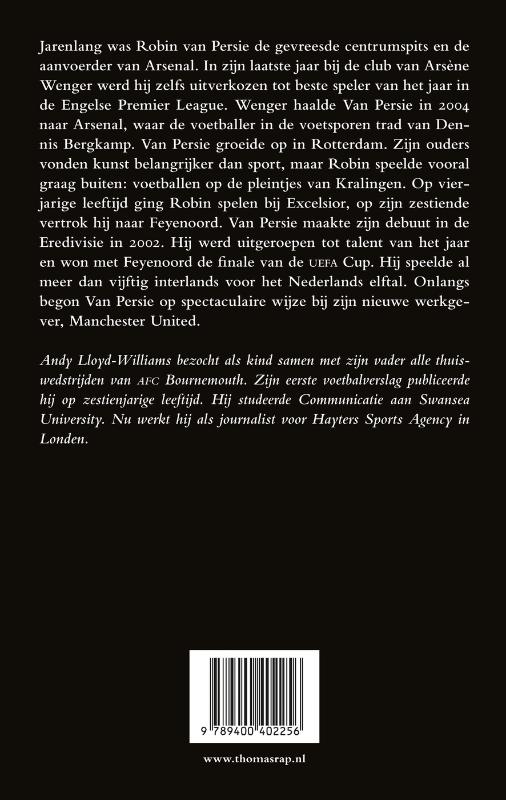 Robin van Persie achterkant