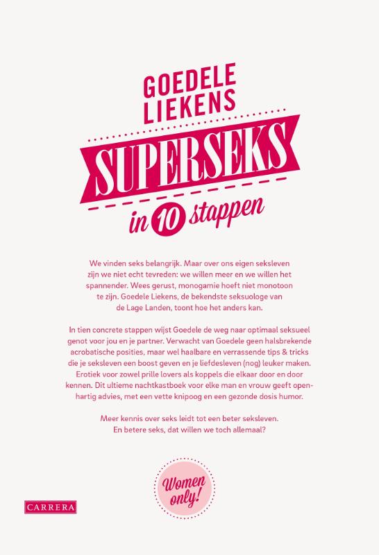 Superseks in 10 stappen achterkant