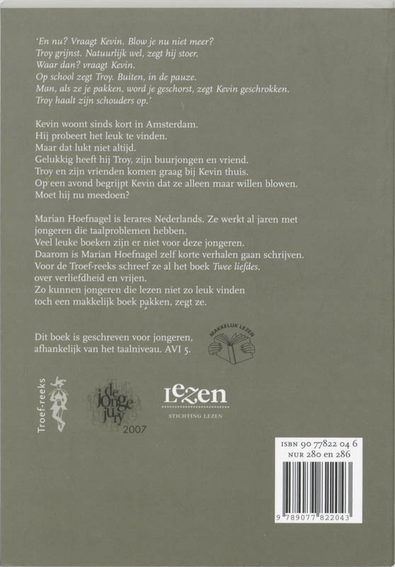 Blowen / Troef-reeks achterkant