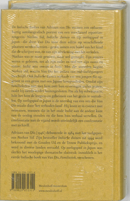 De Indische boeken achterkant