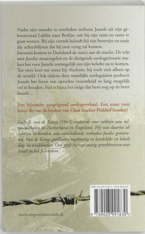 Blijf daar, kom niet! achterkant