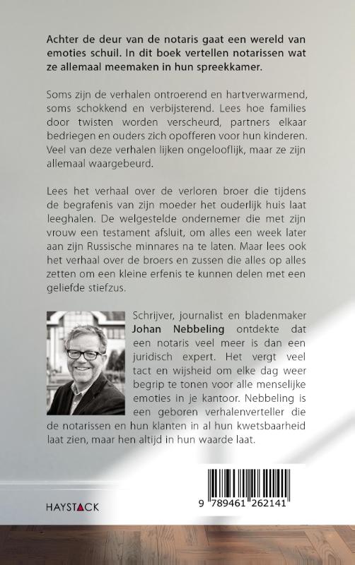 Het geheim van de notaris achterkant