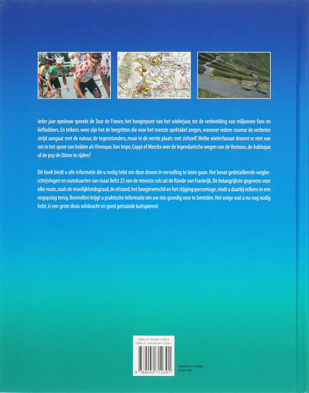 Legendarische cols uit de tour achterkant