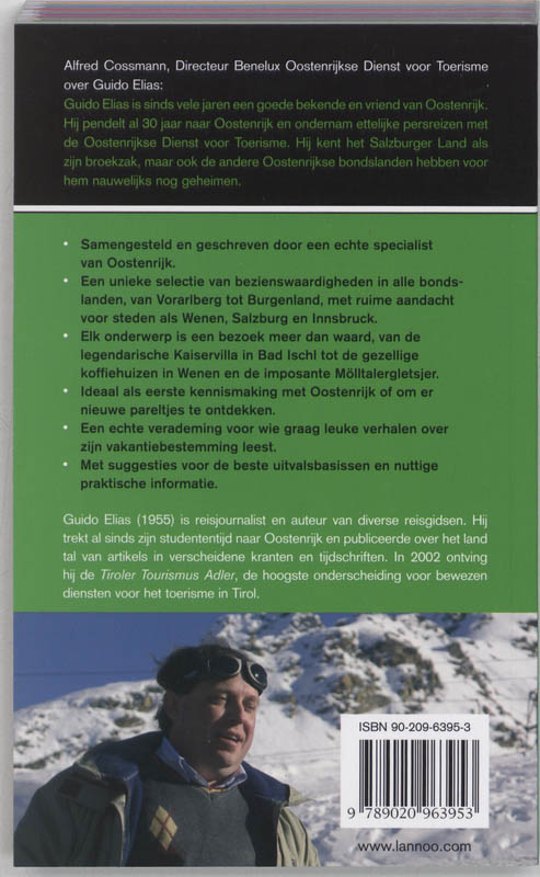 Oostenrijk / Mijn reisgids achterkant