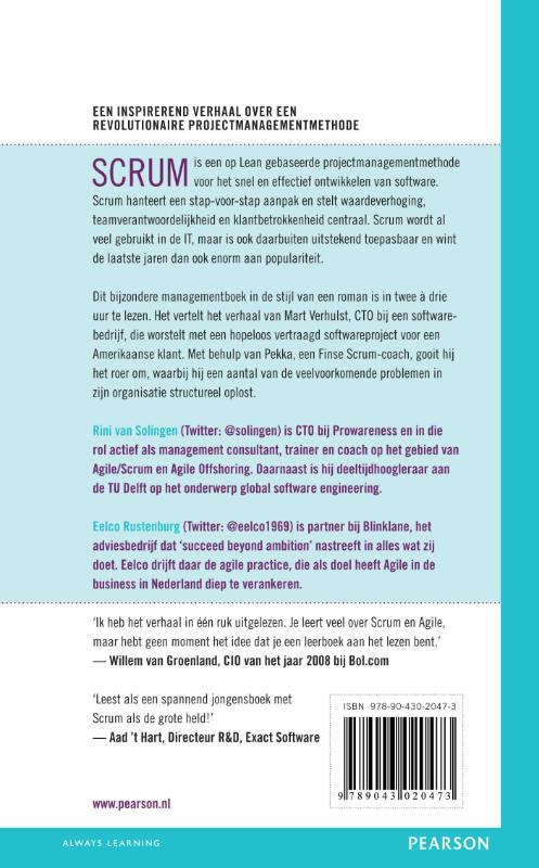 De kracht van Scrum achterkant