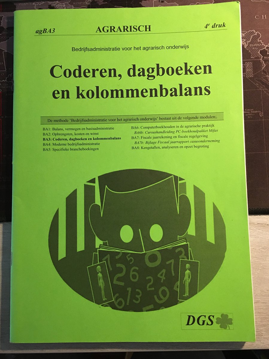 Coderen, dagboeken en kolommenbalans