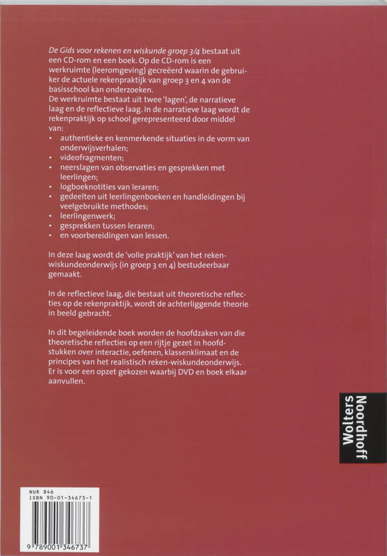 Gids voor rekenen en wiskunde groep 3/4 achterkant