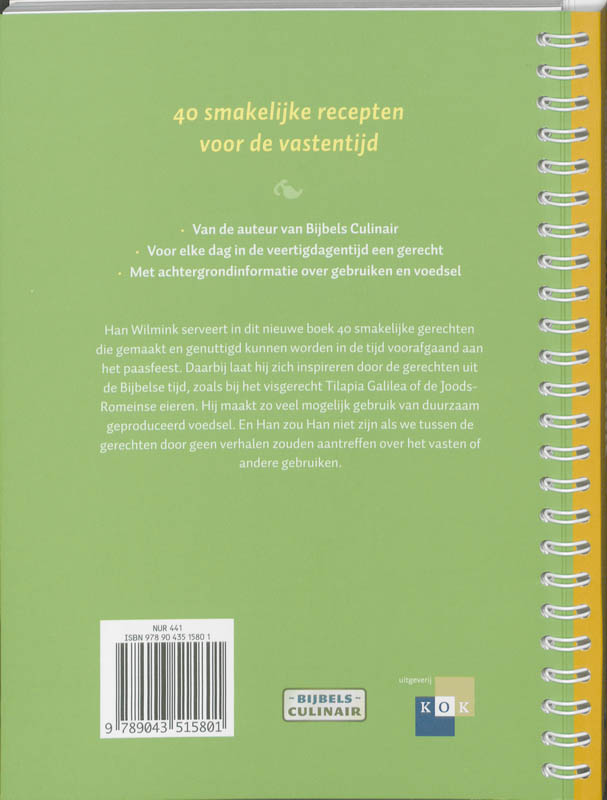 Koken met passie achterkant