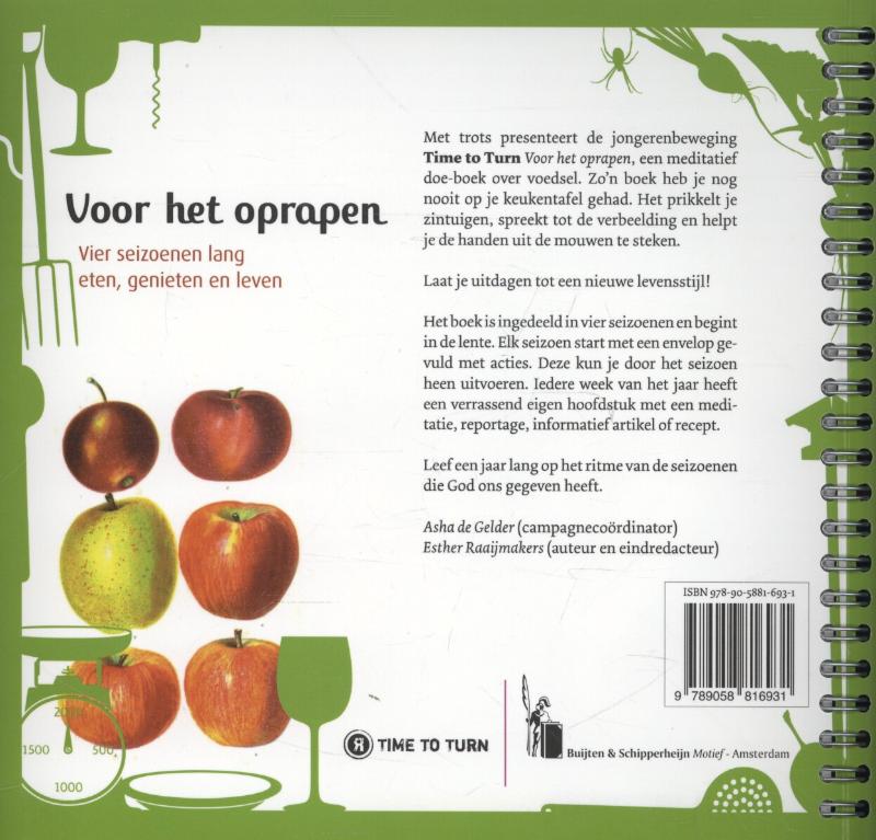 Voor het oprapen / Time to Turn-reeks achterkant