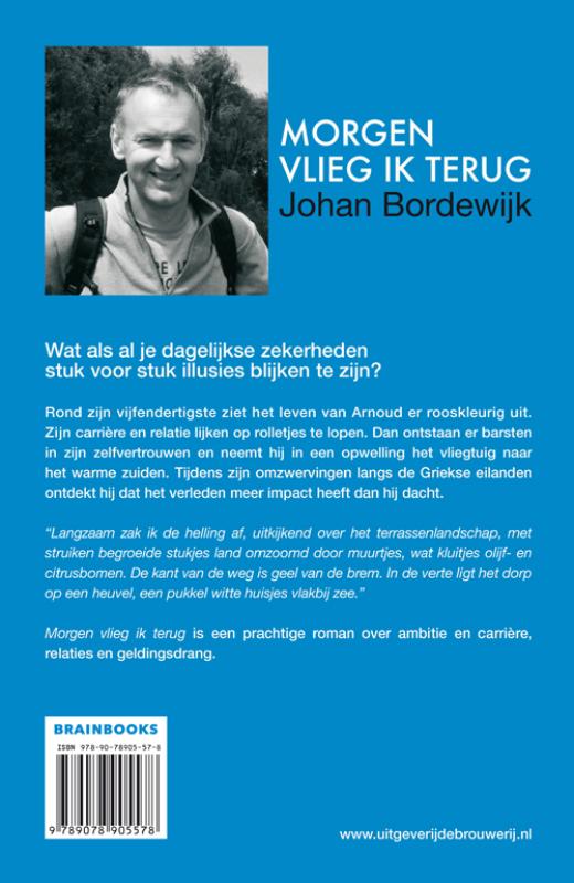 Morgen vlieg ik terug achterkant