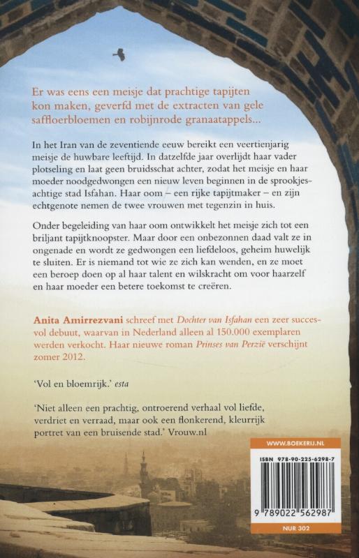 Dochter van Isfahan achterkant