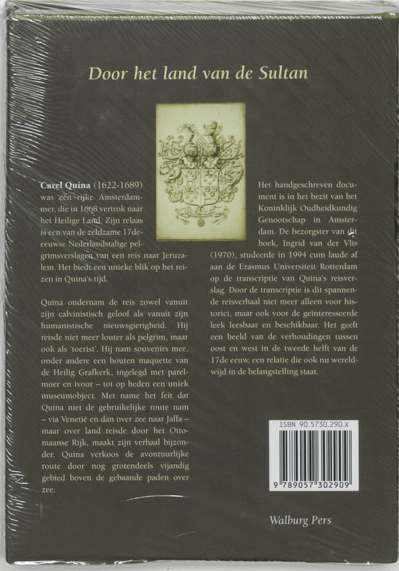 Door Het Land Van De Sultan achterkant