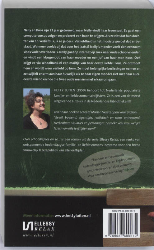 Over schoolliefdes en zo... achterkant