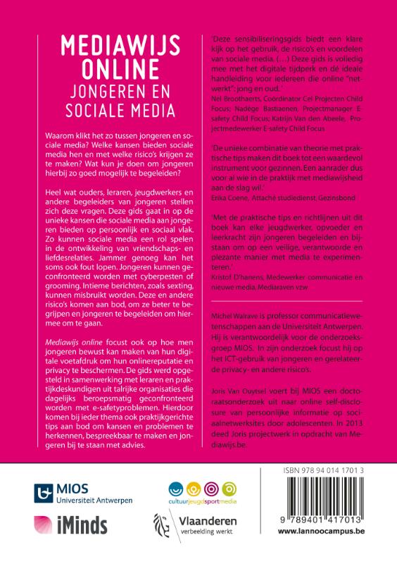 Mediawijs online achterkant