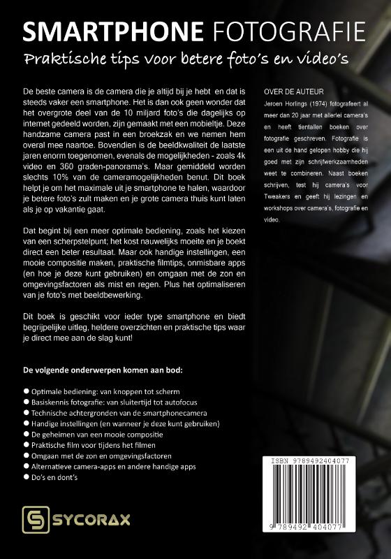 Smartphone fotografie achterkant