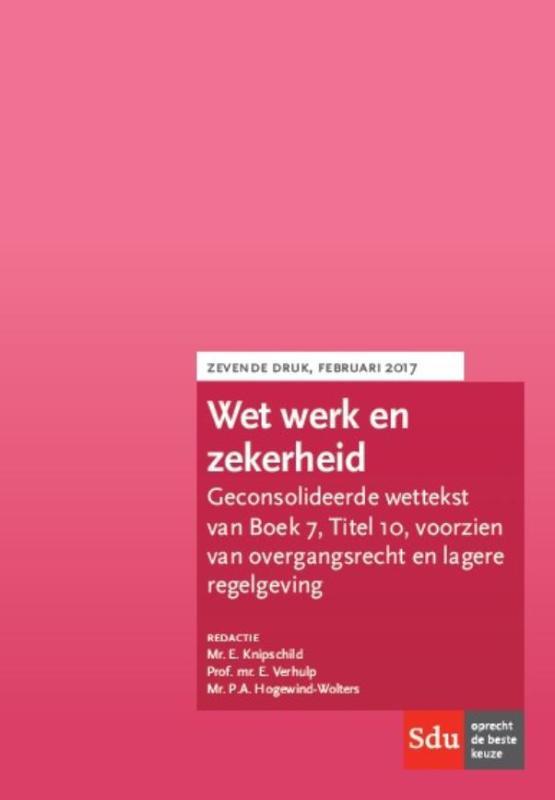 Wet werk en zekerheid