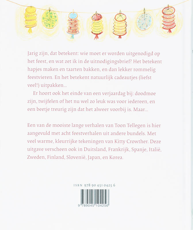 De verjaardag van de eekhoorn achterkant