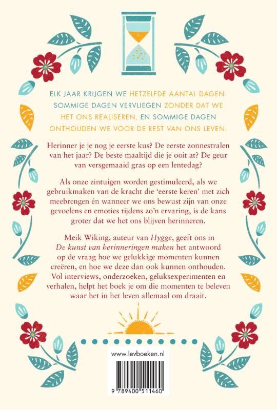 De kunst van herinneringen maken achterkant