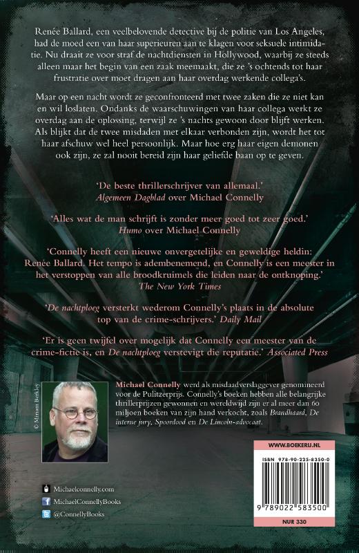 Renée Ballard 1 -   De nachtploeg achterkant