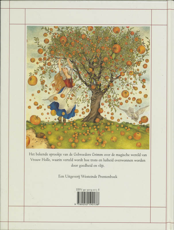 Vrouw Holle achterkant