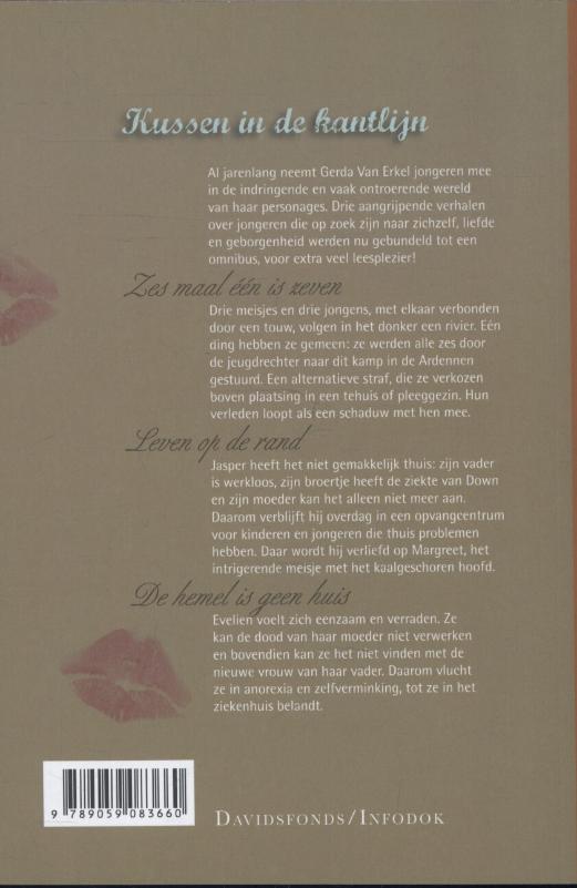 Kussen in de kantlijn achterkant