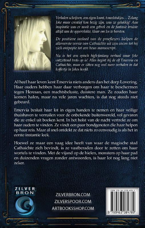 De weg naar het onbekende / De strijders van Cathaichte / 1 achterkant