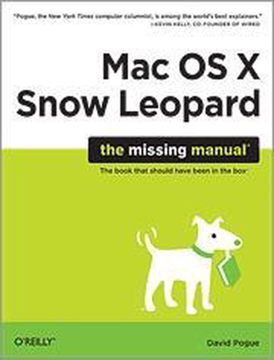 Mac OS X Snow Leopard Missing Manual