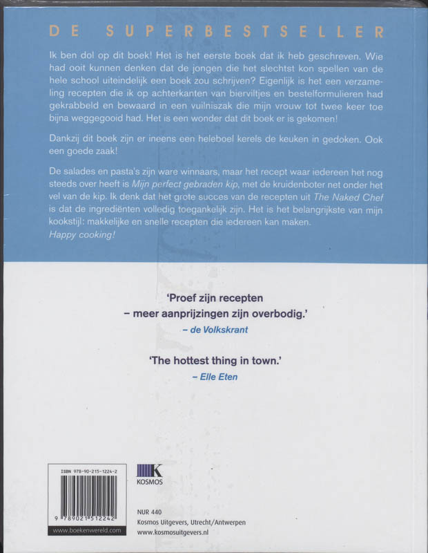 The Naked Chef achterkant