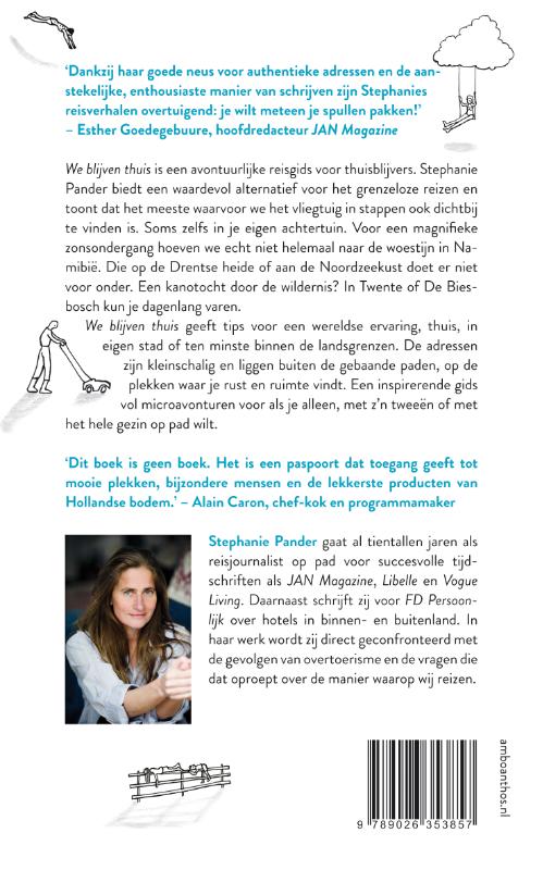 We blijven thuis achterkant