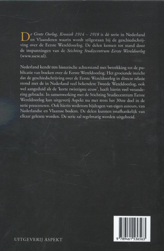 De Grote Oorlog, kroniek 1914-1918 30 achterkant