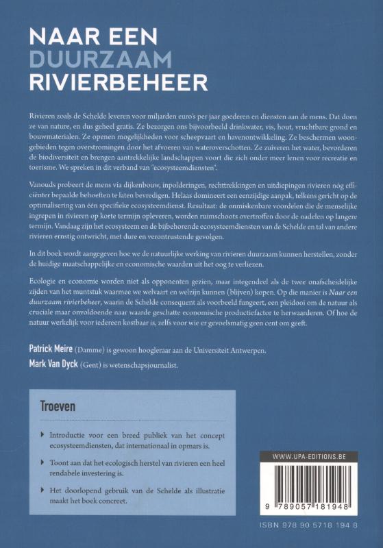 Naar een duurzaam rivierbeheer achterkant