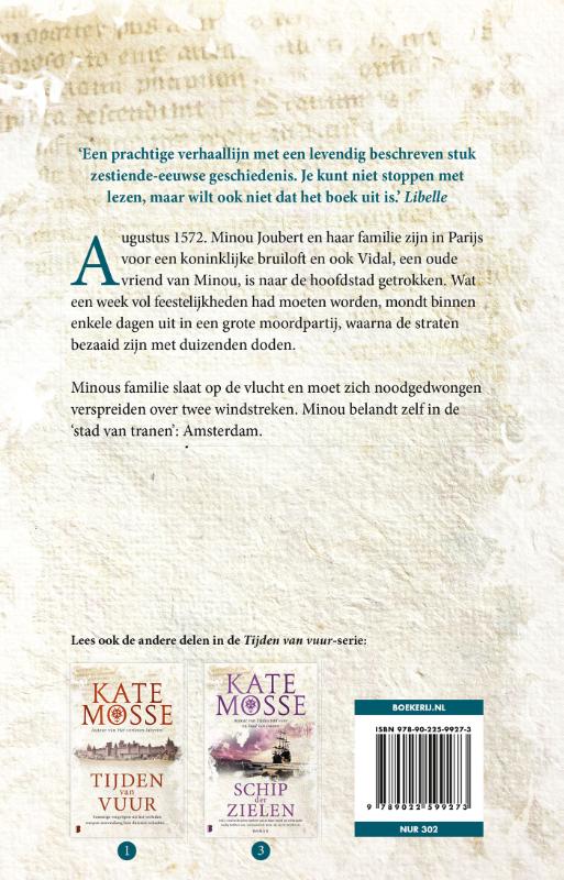 Stad van tranen / Tijden van vuur / 2 achterkant