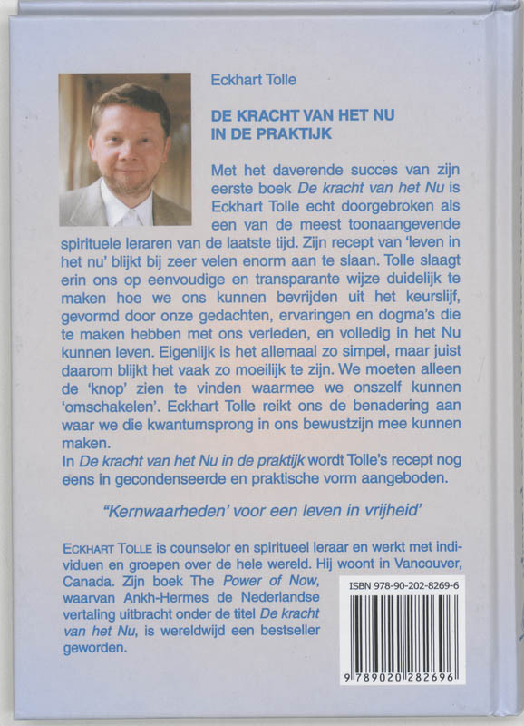 De kracht van het nu in de praktijk achterkant