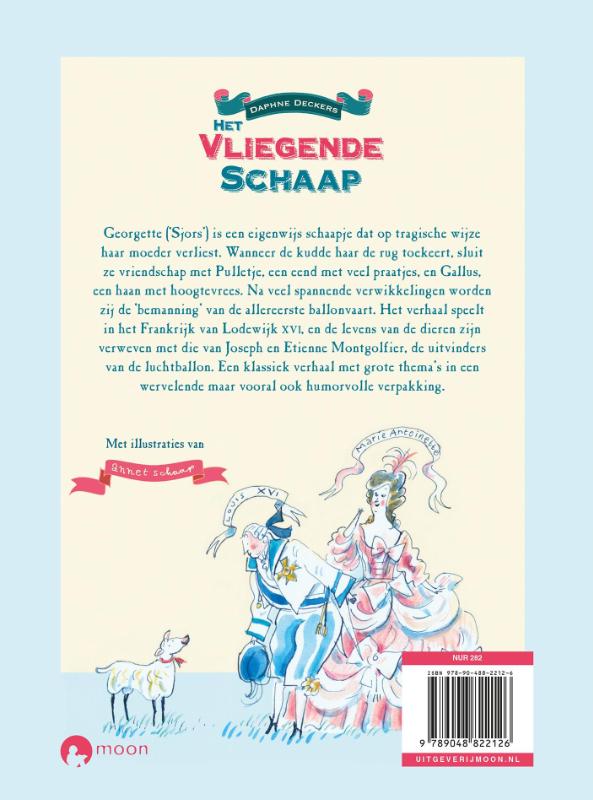 Het vliegende schaap achterkant